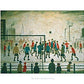 The Football Match (19--) Fine Art Print