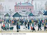 1000 Piece Jigsaw: Market Scene, Northern Town