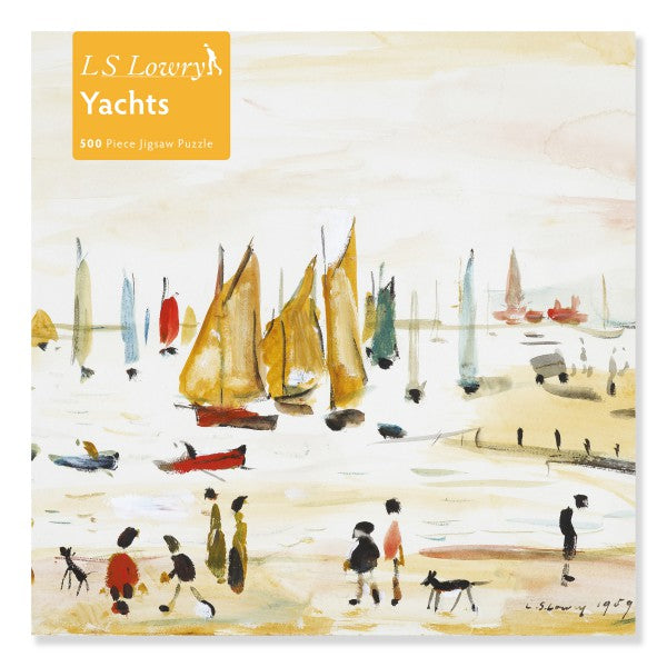 LS Lowry Jigsaw: Yachts (1959)