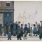 Waiting For The Shops To Open (1943) Fine Art Print