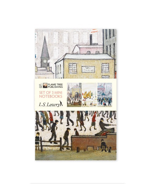 L.S. Lowry 2024 Desk Diary - Week to View, Illustrated on every page -  Flame Tree Publishing