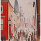 Picture of LS Lowry An Organ Grinder Print